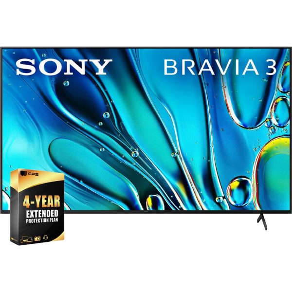 Sony BRAVIA 3 K55S30 55 inch 4K HDR Smart LED TV 2024 with 4 Year Warranty Supply