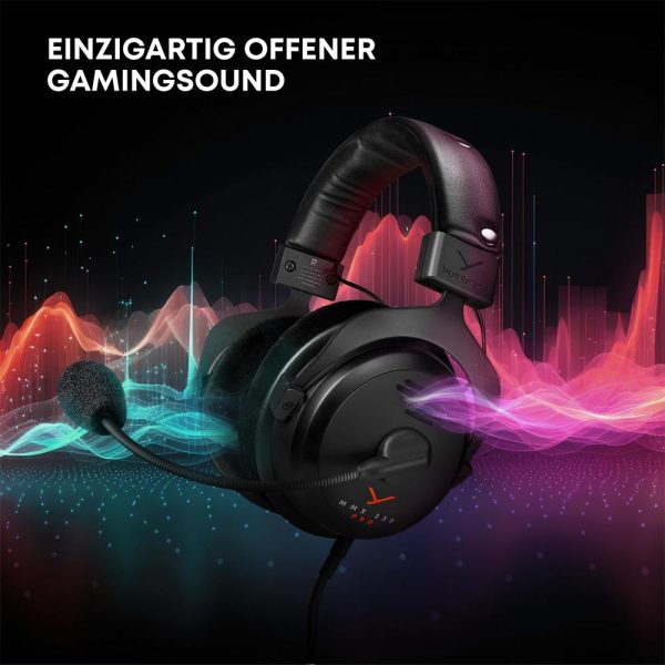 BeyerDynamic MMX 330 Pro Open-back Gaming Headset w  Headphone Stand Bundle Online now