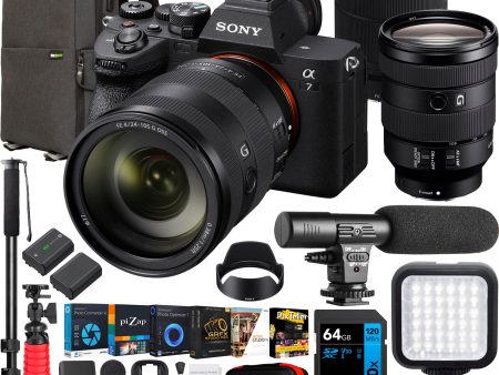 Sony a7 IV Full Frame Mirrorless Camera + 24-105mm F4 G + 28-70mm 2 Lens Kit Bundle For Cheap