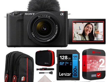 Sony ZV-E1 Full Frame Mirrorless Vlog Camera Black + 28-60mm Lens + Extended Warranty on Sale