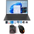 LG gram 17  Ultra-Slim Laptop, Intel i7, 16GB 1TB SSD +Gaming Mouse +Backpack For Cheap