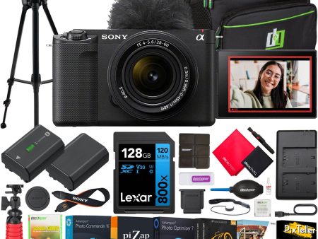 Sony ZV-E1 Full Frame Mirrorless Vlog Camera Black + 28-60mm Lens +Accessories Bundle Online