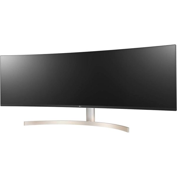 LG 49 Inch 32:9 UltraWide Dual QHD IPS Curved LED Monitor with HDR 10 - Open Box Online now