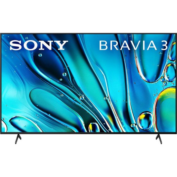 Sony BRAVIA 3 K55S30 55  4K LED TV (2024) Bundle w  4 Yr Warranty +$50 Gift Card For Cheap