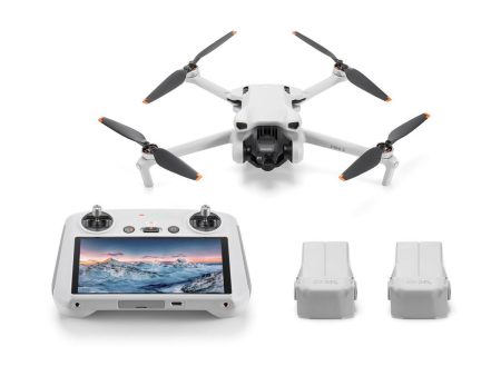 DJI Mini 3 Fly More Combo with RC Remote 4K HDR Portable Drone  - Open Box Fashion