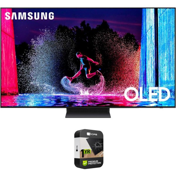 Samsung QN65S90DA 65  OLED 4K Smart TV (2024) + 1 Year Extended Warranty Bundle Online Sale