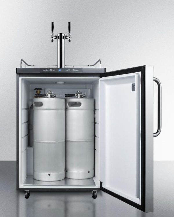 Summit SBC635MSSTBTWIN 24  Wide Kegerator Online now