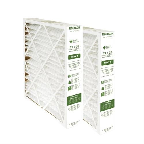 Rheem PD540043 (2-Pack) - 21  x 28  x 5  Exact-Fit Filter for Air Cleaner AXGF-E21AM, MERV 8 For Sale