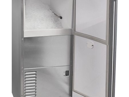 U-Line UONP115SS01C 15  Outdoor Nugget Ice Machine With Stainless Solid Finish (115 V 60 Hz) Cheap