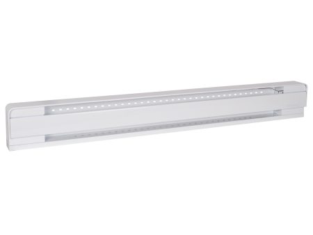 STELPRO DESIGN B1251W Baseboard Heater 1250 W, 1 PH, 120 V Fashion