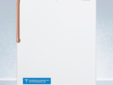 Summit FF7LWTBC 24  Wide All-refrigerator With Antimicrobial Pure Copper Handle Cheap