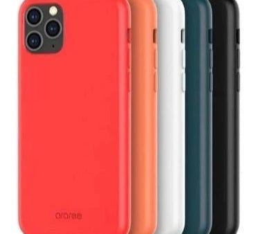 Araree Typo-Skin iPhone 11 Pro (Coral Pink   Black   Forest Blue) on Sale