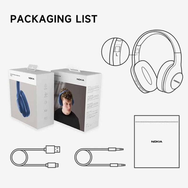 Nokia Wireless Headphones [E1200] Online Sale