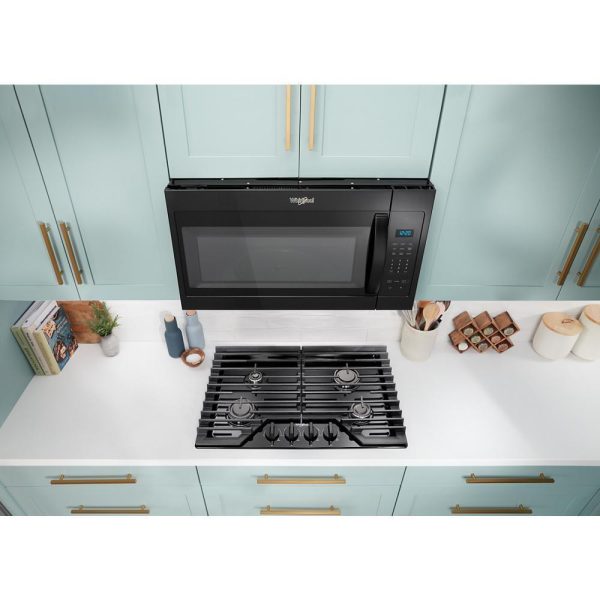 Whirlpool WCGK3030PB 30-inch Gas Cooktop with SpeedHeat™ Burners Online Sale