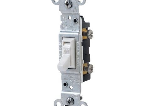 Single Pole Toggle Switch White Discount