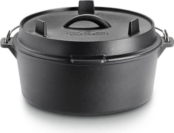 Napoleon Bbq 56059 Cast Iron Dutch Oven 6qt Cheap