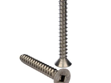 Robertson Flat-Head Wood Screw 8 x 1-1 2 Supply