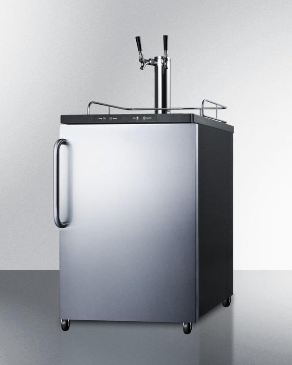 Summit SBC635MSSTBTWIN 24  Wide Kegerator Online now