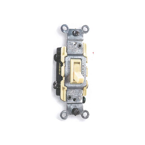 Single Pole Toggle Switch Ivory Fashion