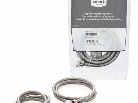 Frigidaire 2SSFILHOSEC15 Smart Choice 6  Stainless Steel Braided Fill Hose 2 Pack For Discount